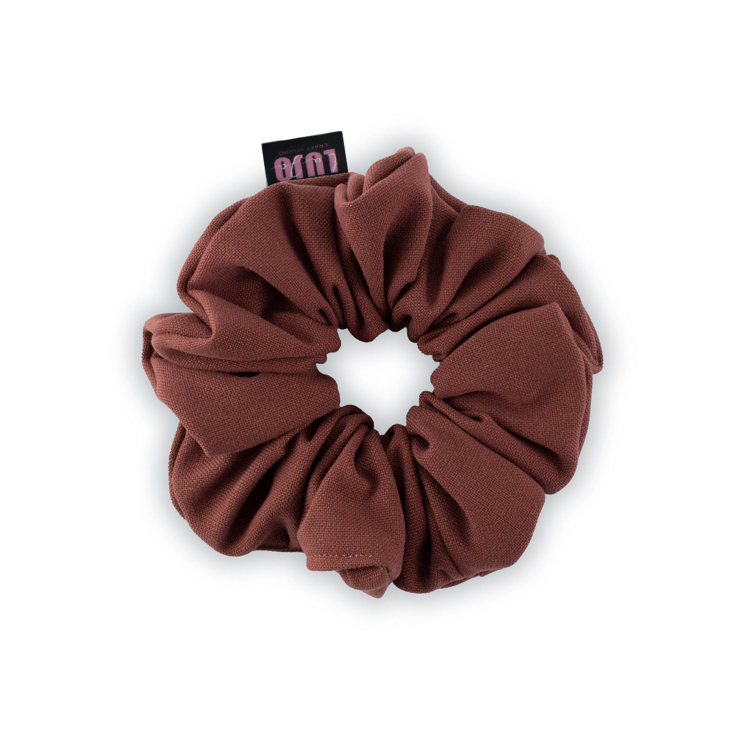 Mariel Mini Scrunchies_suiting_maroonc